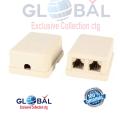 RJ11 6P4C Modular Telephone Extension Coupler (1pcs) Connector Adapter Rj-11. 