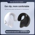 SK GD28 Bone Conduction TWS Headphones Bluetooth V5.3 Ear Clip Lightweight Business Sports Game Headset with Mic Noise Reduction. 