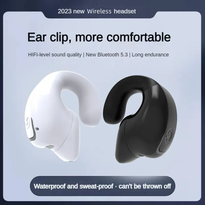 SK%20GD28%20Bone%20Conduction%20TWS%20Headphones%20Bluetooth%20V5.3%20Ear%20Clip%20Lightweight%20Business%20Sports%20Game%20Headset%20with%20Mic%20Noise%20Reduction%20-%20Image%206
