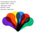 Kids Baby Montessori 6Pcs/set Plastic Color Matching Cognition Board Painting Drawing Coloring Learning Training Educational Toy. 