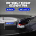 Baoer Durable Phono Cartridge Tuning Kit Turntable Stylus Force Tracking Scale Adjustment Ruler Accessories Turntable Adapter Level Pickup Calibration 12 Packs.