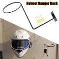 helmet wall stand helmet hanger 1 pcs with key and rain coats hanging system. 