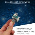 EC11EBB24C03 Dual Axis Encoder with Switch 30 Positioning Number. 
