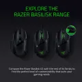 Razer Basilisk V2 Gaming Mouse 20000 DPI Optical Sensor Chroma RGB Lighting 11 Programmable Buttons Customizable Scroll Resistance Right-handed Mouse Mice Black. 