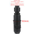 100X 130X 180X 200X 300X 360X Adjustable Magnification C Mount Zoom Lens For HDMI VGA USB Industrial Video Microscope Camera. 