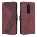 Mi 9T Case For Xiaomi Mi 9T Cover 3D Geometric Lattice Leather Flip Wallet Case on sFor Xiomi Xiaomi Mi9T 9 T Pro Phone Cases. 