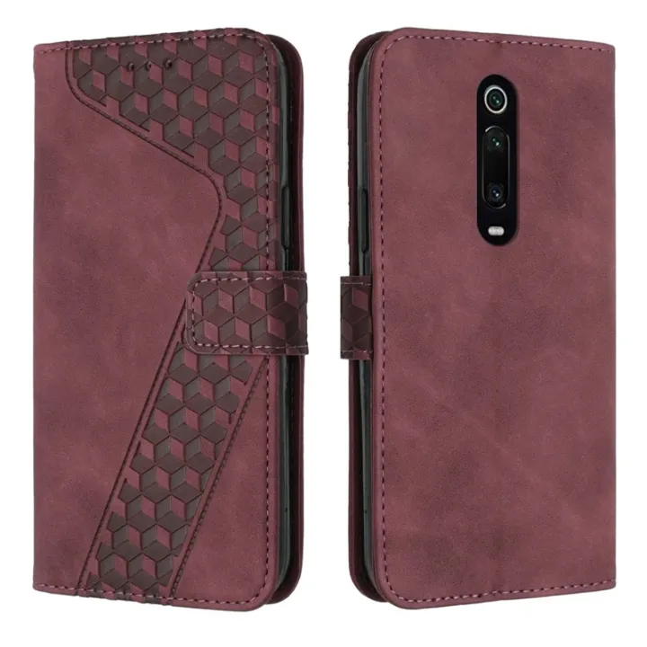 Mi%209T%20Case%20For%20Xiaomi%20Mi%209T%20Cover%203D%20Geometric%20Lattice%20Leather%20Flip%20Wallet%20Case%20on%20sFor%20Xiomi%20Xiaomi%20Mi9T%209%20T%20Pro%20Phone%20Cases%20-%20Image%202