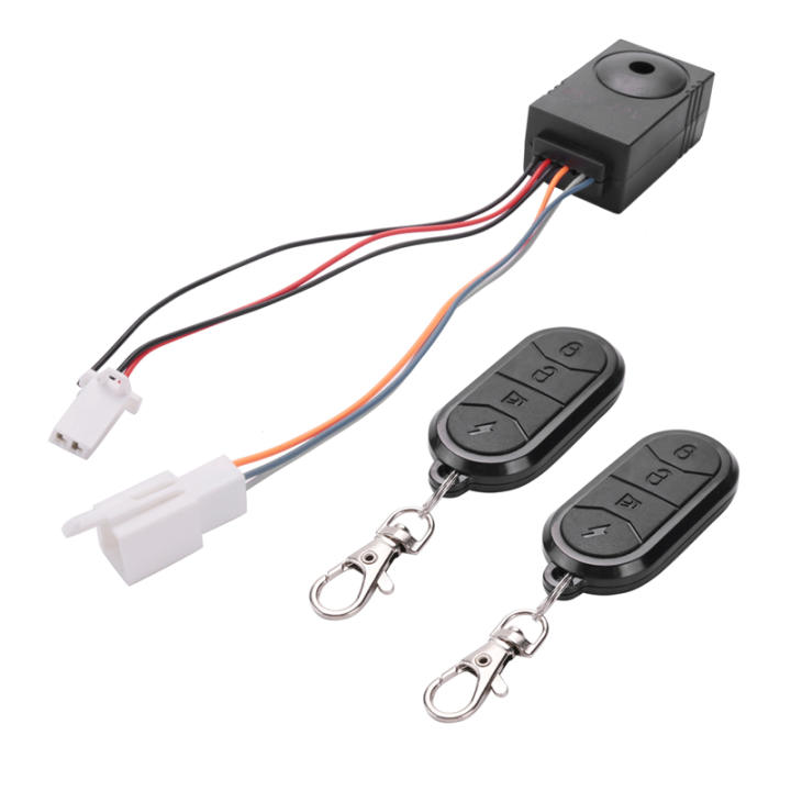 Remote Kill Switch Ebike Alarm System Dual Remote Control 36v 48v 60v ...