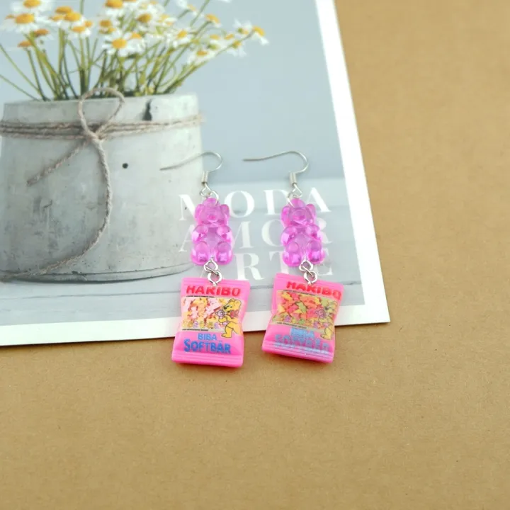 Kawaii%20Gummy%20Bear%20Chocolate%20Biscuit%20Earrings%20Costume%20Trendy%20Style%20Woman%20Girl%20Jewelry%20Drop%20Shipping%20-%20Image%204