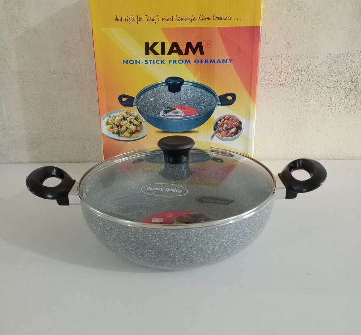 KIAM%20Non%20Stick%20Korai%20With%20Glass%20Lid%2022CM%20-%20Image%203