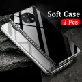 2PCS for Nokia G50 5G case Soft Transparent Full Protection Clear Back Cover Nokia G50 Phone cases For girls and Boys. 