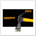 INGCO 8oz Claw hammer With Unique design fiberglass handle HCH81008.