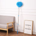 Long Duster Telescoping Extension Pole Cleaning Furniture Blinds High Ceiling Fan Cleaner Microfiber Duster-MINETTE. 