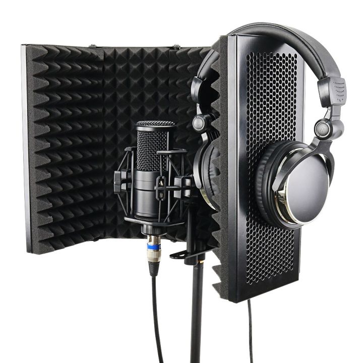 5%20Panel%20Microphone%20Isolation%20Shield%20Recording%20Absorber%20Foam%20Panel%20-%20Image%203