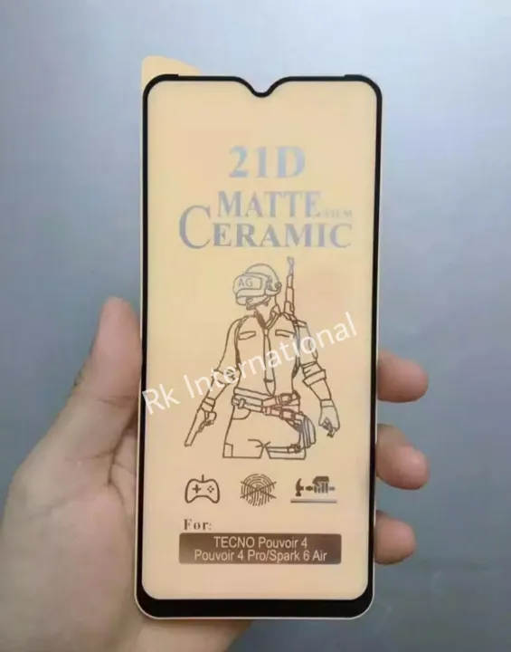 Ceramic%20Matte%20Glass%20Screen%20protector%20For%20TECNO%20Spark%206%20air%20-%20Image%202
