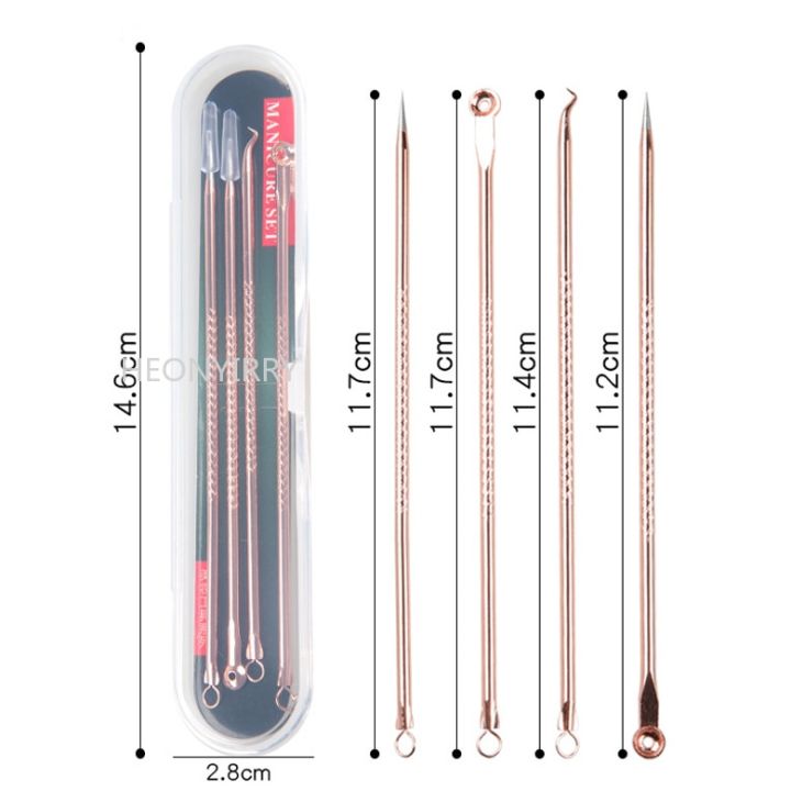 4PCS%20Stainless%20Steel%20Blackhead%20Remover%20Extraction%20Pimple%20Comedone%20Acne%20Extractor%20Whitehead%20Blemish%20Popper%20Kit%20-%20Image%204