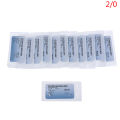 【Hot-Selling】 12PCS 2/0 3/0 Suture Nylon Monofilament Non-injured Suture Medical Thread Suture for Medical Surgical Suture Tool.