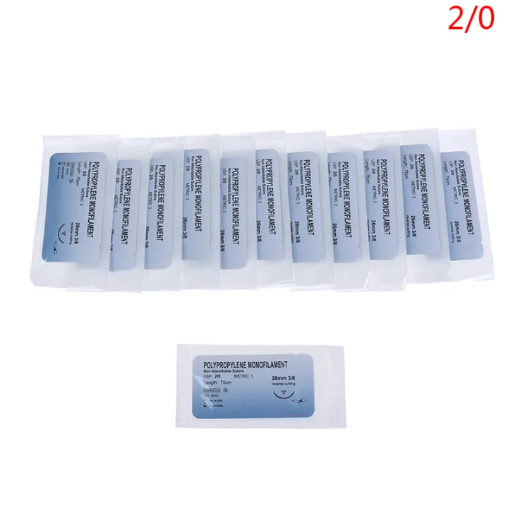 %E3%80%90Hot-Selling%E3%80%91%2012PCS%202/0%203/0%20Suture%20Nylon%20Monofilament%20Non-injured%20Suture%20Medical%20Thread%20Suture%20for%20Medical%20Surgical%20Suture%20Tool%20-%20Image%204