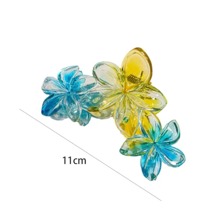 New%20Gradient%20Color%20Egg%20Flower%20Hair%20Clip%20Simple%20Style%20Transparent%20Flower%20Shape%20Claw%20Clip%20Hair%20Accessories%20Headwear%20Ponytail%20Hairpin%20-%20Image%202