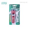 Super Bright Rechargeable Led Powerful Torch with high brightness rechargeable flash light 1200mAh Battery. 