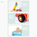 LED Busy Board Montessori Car Screwdriver Board Set Sensory Learning Wooden Busy Truck Kids Tools. 