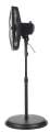 Pelonis 16-inch Oscillating 3-Speed Pedestal Fan, FS40-19MB, Black.