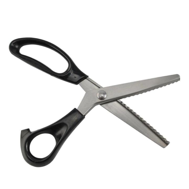 Stainless%20Steel%20Pinking%20Shears%20Precision%20Cutting%20Professional%20Sharpened%20Dressmaking%20Ergonomic%20Handle%20Heavy-Duty%20Tailor%20Shears%20-%20Image%208