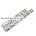 MORRIS GARAGES MG logo 3D letters with Vinyl stickers for MG ZS, MG HS, MG5, MG Cyberster。.