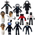 Skibidi Toilet Plush Toy Soft Stuffed Speakerman Titans Tv Man Titans Cameraman Doll Cute Camera Man Tv Woman Pillow Kids Gift KEEMEEUYZO. 