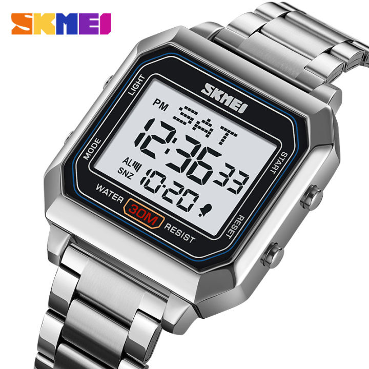 SKMEI%20Digital%20Wristwatches%20for%20Men%20Square%20Steel%20Sports%20Waterproof%20Men's%20Electronic%20Watch%20Back%20Light%20Reloj%20Hombre%202149%20-%20Image%204