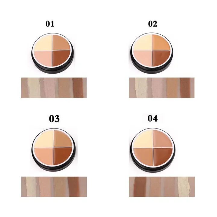 Xiaohongshu%20Douyin%20MENOW%20C14002%20Foundation%20Cream%20Quad%20Color%20Concealer%20Tunable%20Makeup%20-%20Image%203