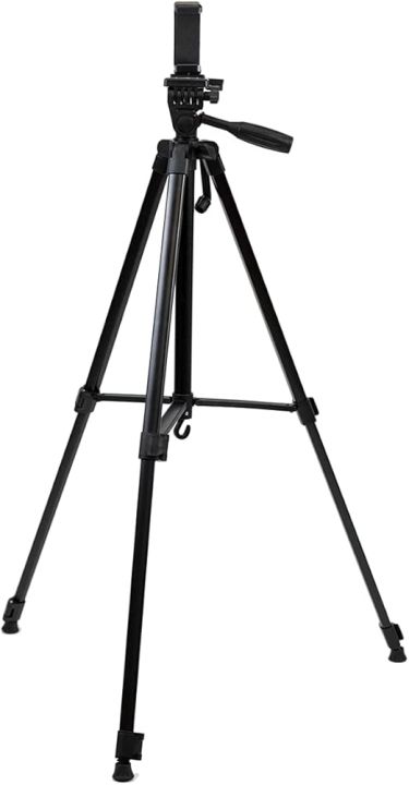 360%20Degree%20Swivel%20Fluid%20Head%20Tripod%20Stand%20380A%20Mobile%20Camera%20Stand%20Pro%203%20Maximum%20Height%205%20Feet%20-%20Heavy%20stand%20-%20Image%208