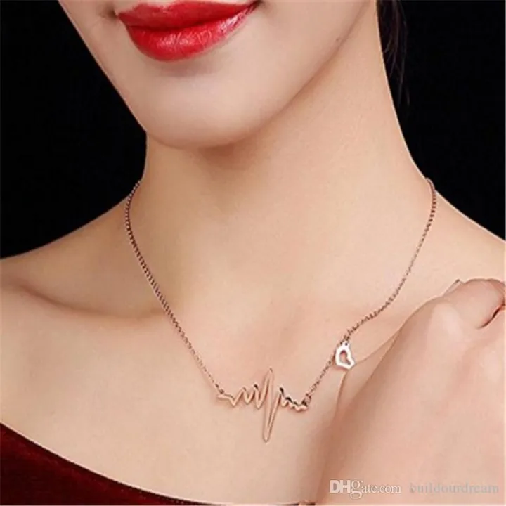 Exclusive%20Heart%20beat%20ECG%20Alloy%20Necklace%20for%20Women%20-%20Image%204