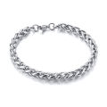 Stainless Steel Snake Bracelet. 