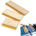Durable 3 Pcs Silk Screen Printing Squeegee Ink Scaper Scratch Board Tools 16cm 24cm 33cm.