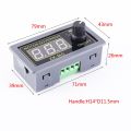 【Alizeker Mall】PWM DC Motor Controller 5V 12V 24V 150W Signal Driver Module Speed Regulator. 