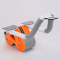 Ab Roller Wheel, Upgrade Elbow Support Automatic Rebound Abdominal Exercise Wheel, Abs Workout Equipment for Home Gym Fitness, New Core Strength Training Wheel with Time & Mat. 
