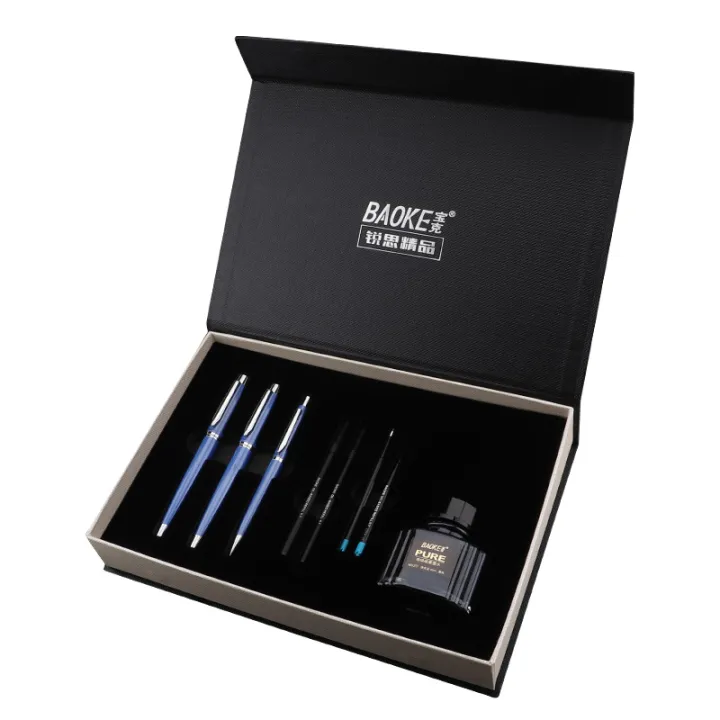 Ink)%20fountain%20pen%20+%20roller%20pen%20gift%20set%20(Baoke%20T10%20+%20oil%20pen%20+%204%20ink%20refill%20+%20pure%20-%20Image%202