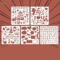 Craft Stencils Reusable Graffiti Template for Scrapbook Craft Projects Stamp. 