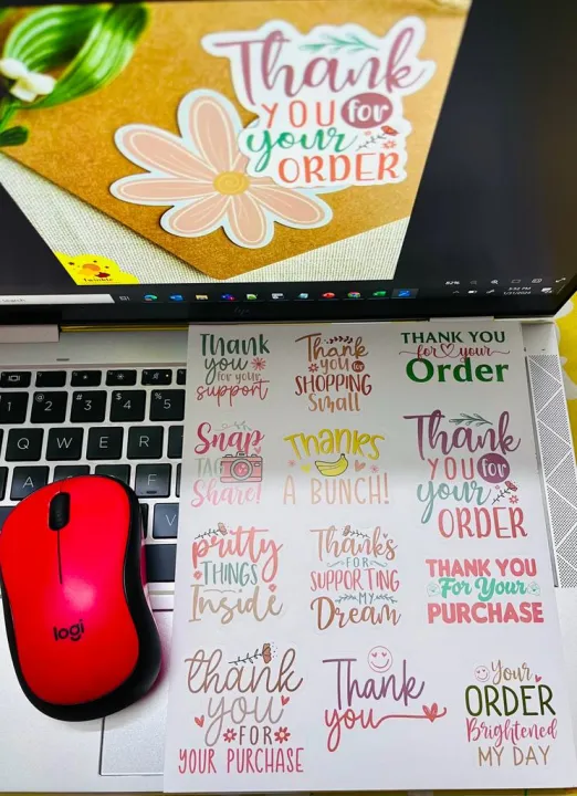 60%20Pieces%20or%20120%20Pieces%20Shape%20Cutting%20Attractive%20Eye%20Catchy%20Thank%20you%20Business%20Sticker%20gift%20sealing%20label%20sticker%20water%20cup%20jar%20decoration%20-%20Image%203