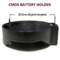 5Pcs- CMOS BATTERY HOLDER PCB Mount CR2025 Battery Holder Button Coin Cell Batteries Case Box For Motherboard RTC CR2032 Battery Holder.