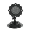 Outdoor Moving Laser Projector LED Light Snowflake Pattern Christmas 100-240V [EU Plug]. 
