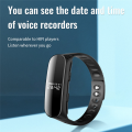Mini Voice Recorder Watch Secret Record Dictaphone Digital Audio Sound Record Usb Flash Drive Recorder MP3 Player 16G.