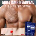Skin Natural Warm Painless Hair Removal Cream 60ml for Men for FACIAL Arms Leg Body Inhibitor creates smooth and M9K3. 