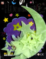 Beautiful Wall Radium Sticker Large Size Moon & Star Multicolor - Sticker - Sticker. 