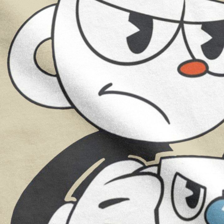 Amazing%20Cuphead%20And%20Mugman%20Angry%20T-Shirts%20for%20Men%20Pure%20Cotton%20T%20Shirt%20Cartoon%20Short%20Sleeve%20Tee%20Shirt%20Gift%20Idea%20Clothes%20-%20Image%205