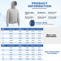 Electric fan jacket 3 speed control long sleeve Cooling jacket Quick dry cooling fan jacket Temperature Work Sunscreen clothing. 