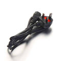 Computer Desktop Pc Power Supply Cable DC 3 Pin 1.5M-BLACK. 