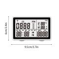Smart WiFi Temperature Humidity Sensor LCD Display.