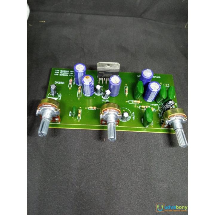 TDA2009 12V Audio Amplifier Board 12W-Normal Capacitor